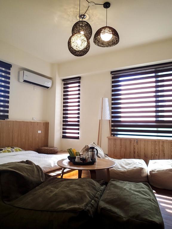 Meow G Cafe Hostel Хуалянь Номер фото